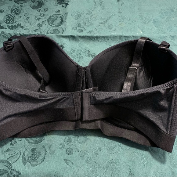 Strapless MultiWay Bra Delta Burke. Charcoal Demi Bra Plus Too Size 40DD. New - Picture 3 of 5
